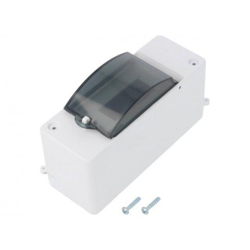 2302-01; Enclosure: for modular components; IP20; white; No.of mod: 2; 400V; ELEKTRO-PLAST NASIELSK