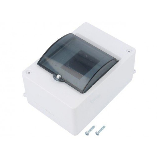 2304-01; Enclosure: for modular components; IP20; white; No.of mod: 4; 400V; ELEKTRO-PLAST NASIELSK 2304-01; Enclosure: for modular components; IP20; white; No.of mod: 4; 400V; ELEKTRO-PLAST NASIELSK