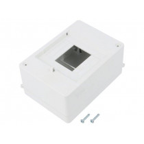 2304-10; Enclosure: for modular components; IP20; white; No.of mod: 4; 400V; ELEKTRO-PLAST NASIELSK