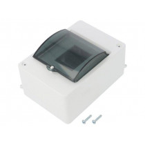 2304-11; Enclosure: for modular components; IP20; white; No.of mod: 4; 400V; ELEKTRO-PLAST NASIELSK