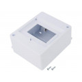 2305-10; Enclosure: for modular components; IP20; white; No.of mod: 5; 400V; ELEKTRO-PLAST NASIELSK