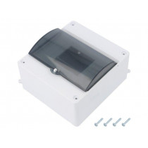 2306-01; Enclosure: for modular components; IP20; white; No.of mod: 6; 400V; ELEKTRO-PLAST NASIELSK 2306-01; Enclosure: for modular components; IP20; white; No.of mod: 6; 400V; ELEKTRO-PLAST NASIELSK