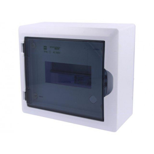 2502-01; Enclosure: for modular components; IP40; white; No.of mod: 8; 400V; ELEKTRO-PLAST NASIELSK