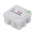 2700-02; Enclosure: junction box; X: 102mm; Y: 102mm; Z: 47mm; IP55; grey; ELEKTRO-PLAST NASIELSK