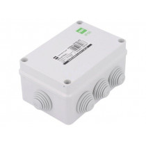 2703-02; Enclosure: junction box; X: 95mm; Y: 130mm; Z: 58mm; IP55; grey; ELEKTRO-PLAST NASIELSK