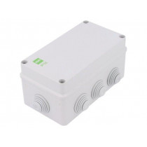 2705-02; Enclosure: junction box; X: 95mm; Y: 156mm; Z: 68mm; IP55; grey; ELEKTRO-PLAST NASIELSK