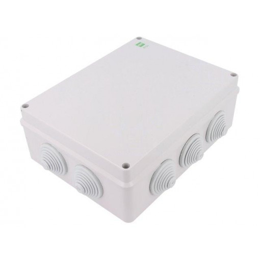 2716-02; Enclosure: junction box; X: 198mm; Y: 249mm; Z: 81mm; IP55; grey; ELEKTRO-PLAST NASIELSK