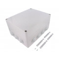 2724-02; Enclosure: junction box; X: 282mm; Y: 342mm; Z: 165mm; IP55; grey; ELEKTRO-PLAST NASIELSK 2724-02; Enclosure: junction box; X: 282mm; Y: 342mm; Z: 165mm; IP55; grey; ELEKTRO-PLAST NASIELSK