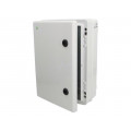 2753-00; Enclosure: wall mounting; X: 252mm; Y: 352mm; Z: 142mm; ABS; grey; ELEKTRO-PLAST NASIELSK