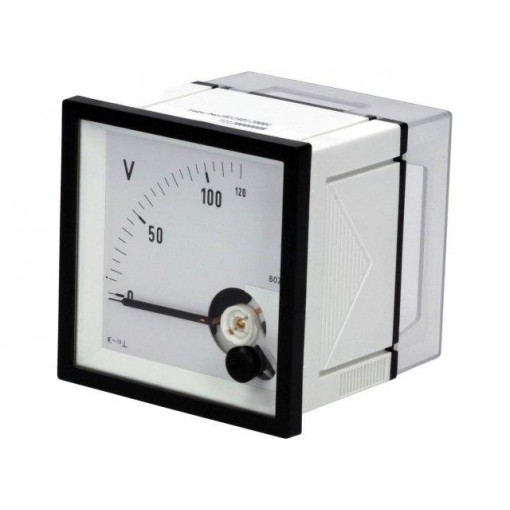 EQN72 120V; Meter: mounting; on panel; analogue; VAC: 0÷120V; True RMS; 45÷65Hz; Gossen Müller & Weigert