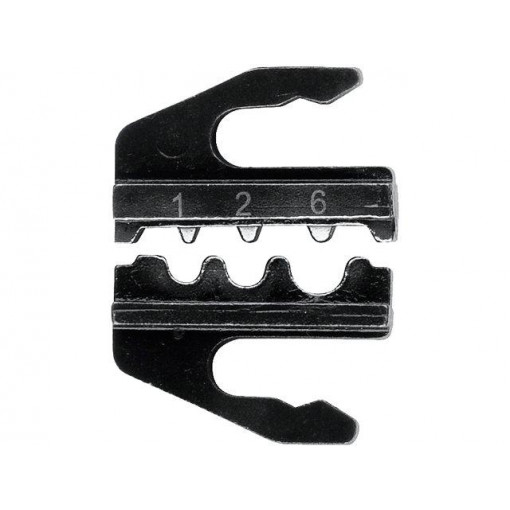 PR_33-A6; Crimping jaws; non-insulated terminals; 0.5÷6mm2; 20AWG÷10AWG; ERKO