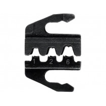 PR_33-S6; Crimping jaws; non-insulated terminals; 0.5÷6mm2; 20AWG÷10AWG; ERKO