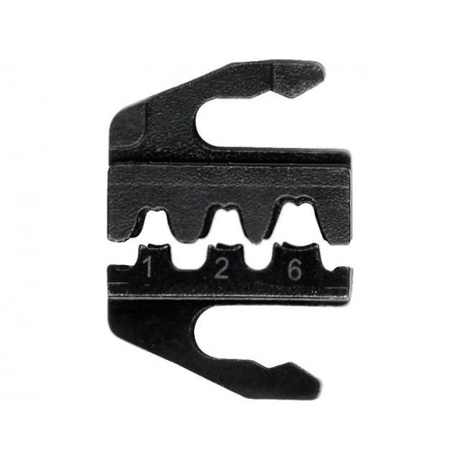 PR_33-S6; Crimping jaws; non-insulated terminals; 0.5÷6mm2; 20AWG÷10AWG; ERKO