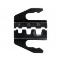 PR_33-T16; Crimping jaws; insulated solder sleeves; 6÷16mm2; 10AWG÷5AWG; ERKO