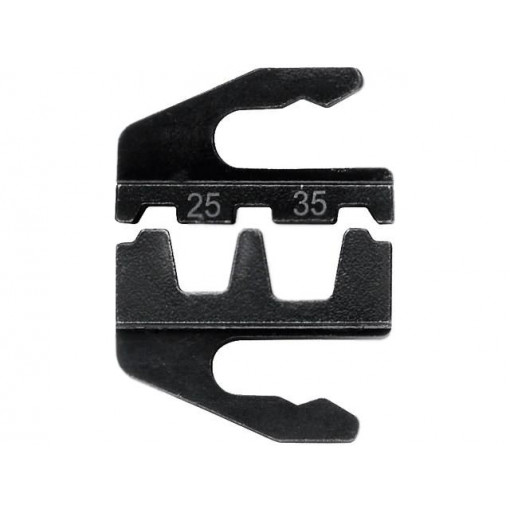 PR_33-T35; Crimping jaws; insulated solder sleeves; 25÷35mm2; 3AWG÷2AWG; ERKO