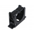 ER1.25-E4-X; Holder; polyamide; black; W: 24.1mm; L: 73.7mm; H: 50.8mm; PANDUIT ER1.25-E4-X; Holder; polyamide; black; W: 24.1mm; L: 73.7mm; H: 50.8mm; PANDUIT