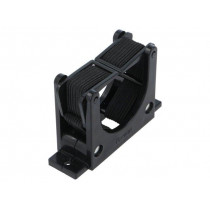 ER1.25-E4-X; Holder; polyamide; black; W: 24.1mm; L: 73.7mm; H: 50.8mm; PANDUIT