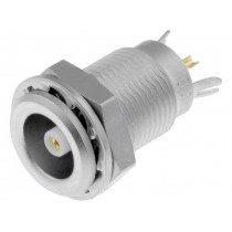 ERN.00.250.CTL; Connector: coaxial; Series: 00; socket; female; soldering; PIN: 1; 4A; LEMO