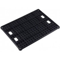 25-304-0006; Conductive PCB rack; ESD; 357x257x14mm; black; EUROSTAT GROUP