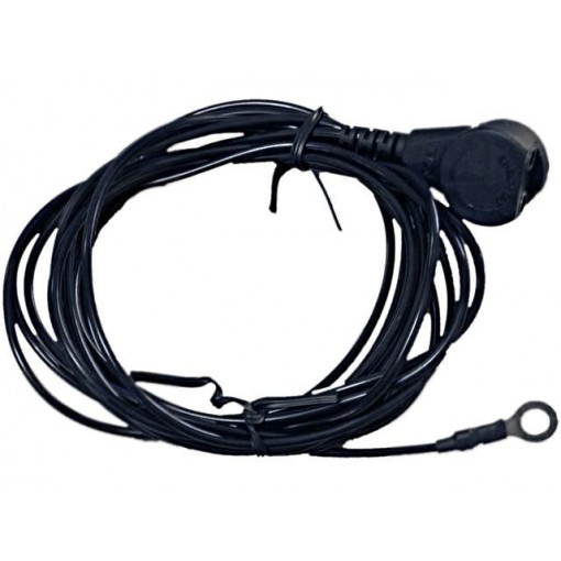 30-560-0049; Ground cord; ESD; 1MΩ; Len: 3m; 10mm; EUROSTAT GROUP 30-560-0049; Ground cord; ESD; 1MΩ; Len: 3m; 10mm; EUROSTAT GROUP