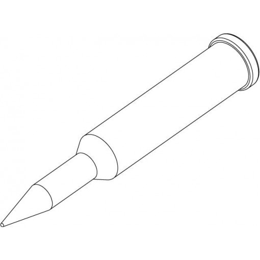 0102PDLF04L; Tip; conical,elongated; 0.4mm; ERSA