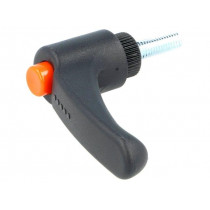 ERX.44 P-M5X16-C2; Lever; adjustable; Thread len: 16mm; Lever length: 44mm; -30÷130°C; ELESA+GANTER ERX.44 P-M5X16-C2; Lever; adjustable; Thread len: 16mm; Lever length: 44mm; -30÷130°C; ELESA+GANTER