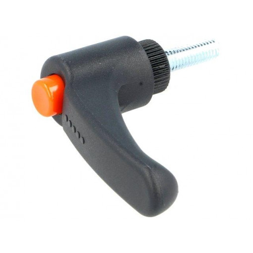 ERX.44 P-M5X16-C2; Lever; adjustable; Thread len: 16mm; Lever length: 44mm; -30÷130°C; ELESA+GANTER ERX.44 P-M5X16-C2; Lever; adjustable; Thread len: 16mm; Lever length: 44mm; -30÷130°C; ELESA+GANTER