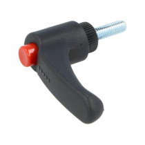 ERX.44 P-M5X16-C6; Lever; adjustable; Thread len: 16mm; Lever length: 44mm; -30÷130°C; ELESA+GANTER ERX.44 P-M5X16-C6; Lever; adjustable; Thread len: 16mm; Lever length: 44mm; -30÷130°C; ELESA+GANTER