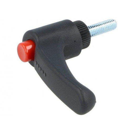 ERX.44 P-M5X16-C6; Lever; adjustable; Thread len: 16mm; Lever length: 44mm; -30÷130°C; ELESA+GANTER ERX.44 P-M5X16-C6; Lever; adjustable; Thread len: 16mm; Lever length: 44mm; -30÷130°C; ELESA+GANTER