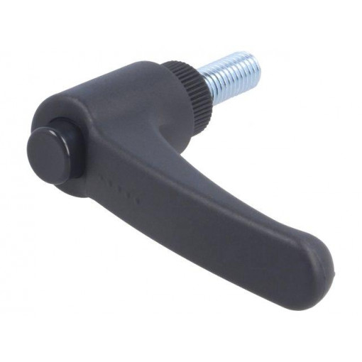 ERX.63 P-M8X20-C1; Lever; adjustable; Thread len: 20mm; Lever length: 63mm; -30÷130°C; ELESA+GANTER