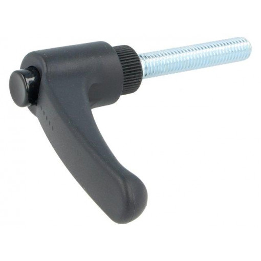 ERX.63 P-M8X45-C1; Lever; adjustable; Thread len: 45mm; Lever length: 63mm; -30÷130°C; ELESA+GANTER
