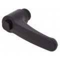 ERX.78 B-M10-C1; Lever; adjustable; Thread len: 18mm; Lever length: 78mm; -30÷130°C; ELESA+GANTER