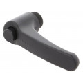 ERX.78 B-M8-C1; Lever; adjustable; Thread len: 20mm; Lever length: 78mm; -30÷130°C; ELESA+GANTER