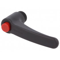 ERX.95 B-M12-C6; Lever; adjustable; Thread len: 20mm; Lever length: 95mm; -30÷130°C; ELESA+GANTER