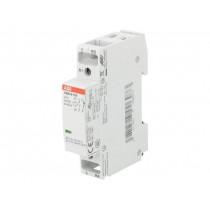 1SBE111111R0111; Contactor: 2-pole installation; NC + NO; 24VAC; 24VDC; 16A; DIN; ABB