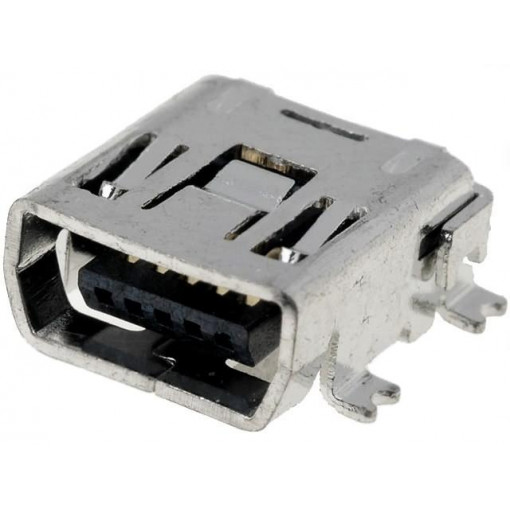 ESB35101000Z; Socket; USB C mini; SMT; PIN: 5; horizontal; ECE ESB35101000Z; Socket; USB C mini; SMT; PIN: 5; horizontal; ECE