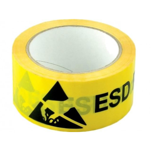 REA EPA 50; Awareness tape; ESD; L: 33m; W: 45mm; Mat: PVC; ELME