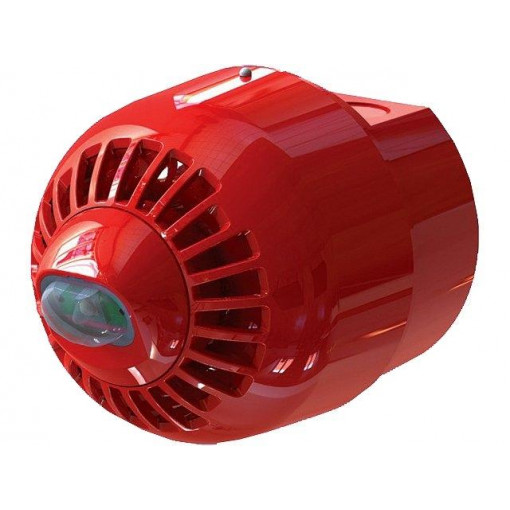 ESF-5003; Signaller: lighting-sound; 17÷60VDC; pulsed tone,flashing light; KLAXON SIGNALS