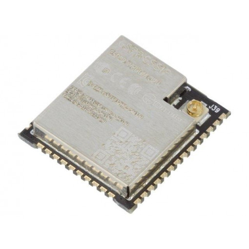 ESP32-WROOM-32U (16MB); Module: IoT; Bluetooth Low Energy,WiFi; SMD; 18x19.2x3.2mm; U.FL; ESPRESSIF