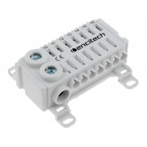 900-97-300100-59; Splice terminal: distribution block; ways: 1; terminals: 16; grey; ENCITECH