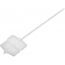 61742810; Cable tie; with label; L: 200mm; W: 5mm; polypropylene; -30÷110°C; LAPP KABEL