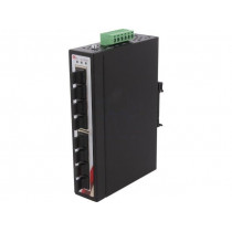 ETU-0800; Industrial module: switch Ethernet; unmanaged; 12÷48VDC; RJ45; Comparta