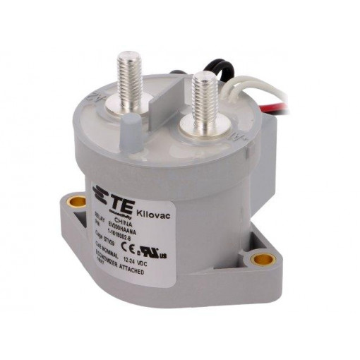 1-1618002-8; Relay: electromagnetic; SPST-NO; Ucoil: 24VDC; 500A; Series: EV200; TE Connectivity 1-1618002-8; Relay: electromagnetic; SPST-NO; Ucoil: 24VDC; 500A; Series: EV200; TE Connectivity