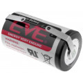 EVE ER34615CNR; Battery: lithium; 3.6V; D; soldering lugs; Ø32.9x61.5mm; 19000mAh; EVE BATTERY CO.