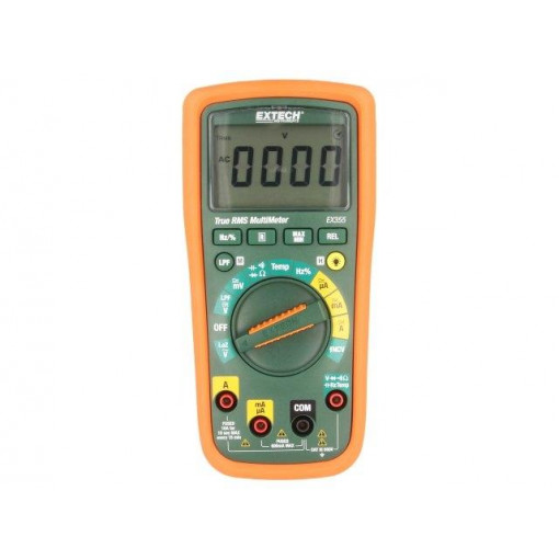 EX355; Digital multimeter; LCD (6000); VDC: 60m/600m/6/60/600V; EXTECH