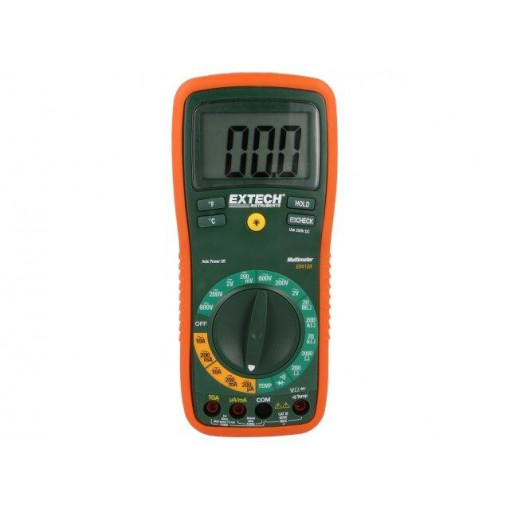 EX410A; Digital multimeter; LCD (2000),with a backlit; -20÷750°C; EXTECH
