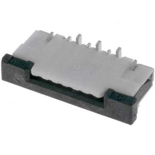F1003WV-S-06P; Connector: FFC (FPC); vertical; PIN: 6; ZIF; SMT; 0.5A; 30mΩ; 1mm; 50V; JOINT TECH
