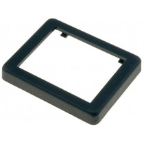 F1025MOAAA; Switch accessories: bezel; Body: black; Works with: F1026MO; BULGIN