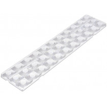 F13853_FLORENCE-Z90; LED lens; rectangular; Mat: PMMA plexiglass; transparent; LEDIL