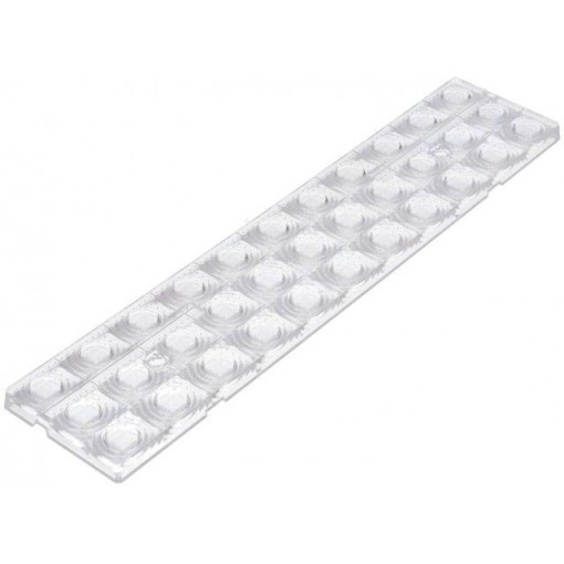 F13853_FLORENCE-Z90; LED lens; rectangular; Mat: PMMA plexiglass; transparent; LEDIL